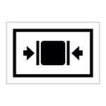 CLAMP AS INDICATED (MARINE SIGN)