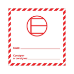 DANGER FUMIGATED CARGO TRANSPORT UNITS (MARINE SIGN)